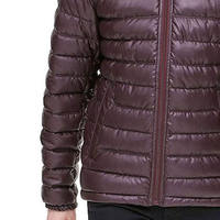 Chaqueta Acolchada Ligera de Lona para Hombre, con Cierre de Cremallera, Cálida, Aislante, Impermeable, para Senderismo, Camping, Viajes, Invierno