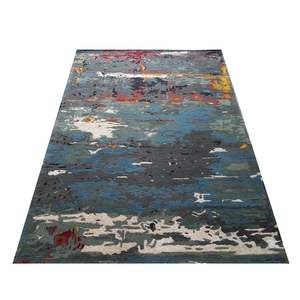Meilleure vente de tapis de luxe en laine touffeté à la main fournisseur direct d'usine motif abstrait brodé grande vente - Product Image 1