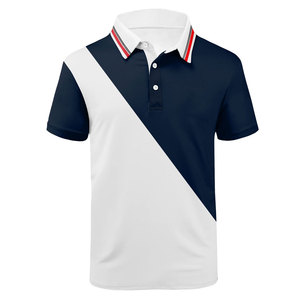 Polo pour homme de qualité supérieure, sublimation, léger, respirant, évacuation de l'humidité, toucher doux, logo personnalisé, OEM ODM en vrac - Product Image 2