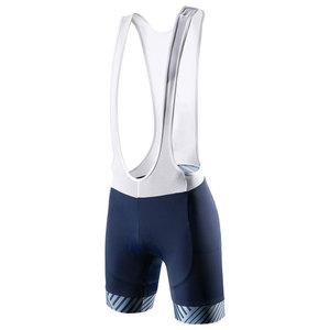 Cuissard de cyclisme athlétique respirant et extensible dans quatre directions, en Spandex/Polyester, avec bretelles en maille absorbant les chocs - Product Image 1