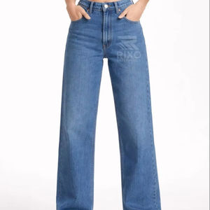 Pantalones Holgados de Color Sólido de Secado Rápido y Transpirables 100% Algodón de Estilo Urbano para Mujer de Rixo Enterprises con Múltiples Bolsillos - Product Image 1