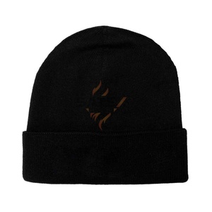 Bonnet d'hiver côtelé personnalisé en tricot, vente en gros, bonnet chaud en mélange de laine, casquette unisexe, couvre-chef d'hiver OEM ODM - Product Image 6