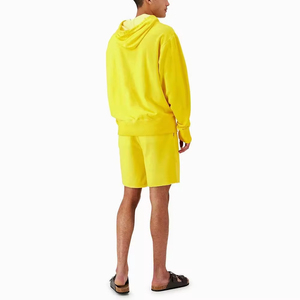 Modern Style Men's Hoodie & Shorts Set Comfortable Fit for Gym & Sports Plus Size for Winter Daily Use - Product Image 3