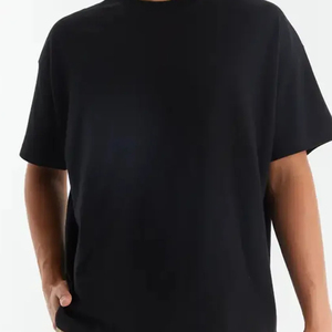 Camiseta de Algodón Extra Grande para Hombre, Hombros Caídos, Impresión de Calidad Personalizada, 100% Algodón - Product Image 4