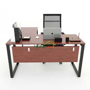 โต๊ะทำงานรูปตัวแอล Trapeze II Concept ขนาด 140x140 ซม. สไตล์โมเดิร์นร่วมสมัย สำหรับสำนักงานหรือห้องนอน ขาแบบประกอบเอง รุ่น HBTH017 - Product Image 2