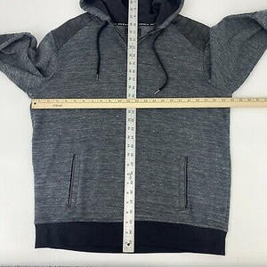 Sudadera con Capucha de Alta Calidad de 400 g/m² para Hombre, Poliéster/Algodón, Corte Regular, Hombros Caídos, Cierre de Cremallera, Cordón Ajustable - Product Image 4