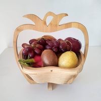 Panier de rangement de cuisine modulable en bois et en osier fait à la main de haute qualité, meilleur prix, panier de service pour fruits, panier d'organisation