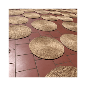 Water Hyacinth <b>Placemat</b> and Cup Mat Set eco-friendly mats; use: home dining setup; origin: Vietnam crafted - Product Image 5