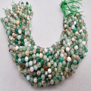 Pierre précieuse 8 mm Golden Rutile perles de pierre semi-précieuse brins de pierres précieuses sculptées en vrac pour l'artisanat - Product Image 6