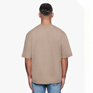 Camisa Informal Elegante para Hombre, 100% Algodón, Antiarrugas, Hombros Caídos, Estampado en Serigrafía Frontal, Lisa, en Blanco, Suministro del Fabricante - Product Image 2