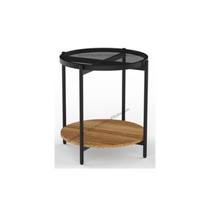 Vente chaude Accent Table D'appoint À La Main Poli Table D'appoint Dernière Conception Américaine Noir Fini Moderne Mobilier D'intérieur Extérieur - Product Image 5