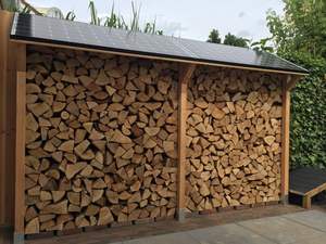 Bûches de bois de chauffage séchées au four de qualité supérieure prêtes à brûler - Product Image 5