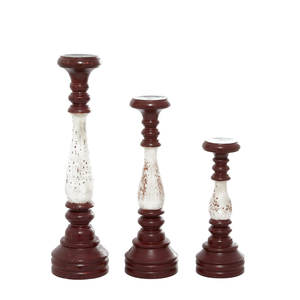 Bougeoir en bois rustique fabriqué à la main Lanterne personnalisable pour les événements spéciaux Bougeoirs haut de gamme pour améliorer n'importe quel style de décor - Product Image 4