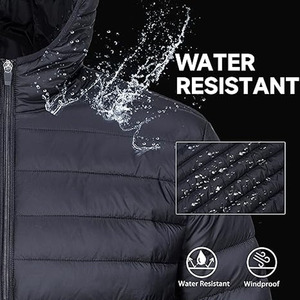 Chaquetas Acolchadas Elegantes y Cómodas Diseñadas para un Estilo Moderno y a la Moda, Chaqueta Acolchada con Cuello Alto - Product Image 4