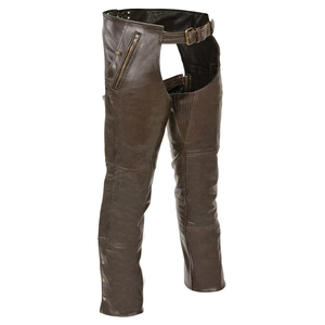 Nuevo diseño de cuero de estilo personalizado Chaps de cuero genuino suave de la mejor calidad Chaps completos en precio al por mayor - Product Image 3