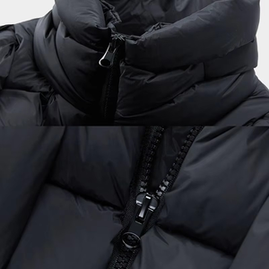 Custom Hooded Windproof Puffer <b>Jacket</b> for Men Insulated Winter <b>Quilted</b> Coat - Product Image 2