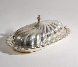 Top Selling Indian <b>Stainless</b> <b>Steel</b> Butter Dish Carton Eco-friendly Modern Minimalist Flip Top Lids for Kitchen Storage - Product Image 4