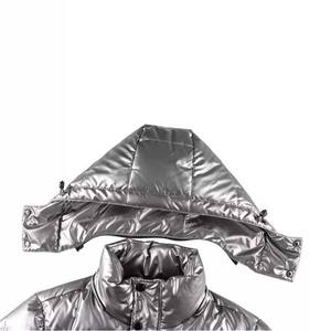 Chaqueta acolchada de gran oferta con logotipo Abrigo acolchado a prueba de viento para invierno - Product Image 4