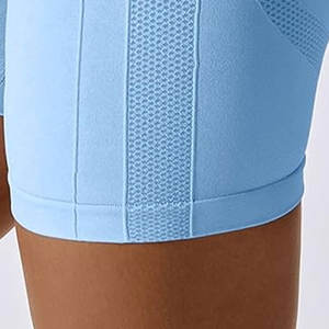 Shorts de fitness légers pour femmes en tissu polyester vêtements d'entraînement nouveau design shorts de fitness pour femmes - Product Image 6