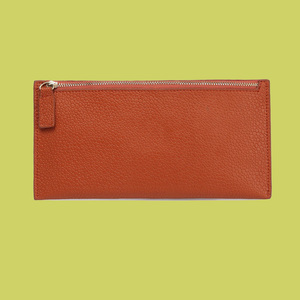 Cartera de cuero RFID para mujer personalizada con cremallera, monederos y bolsos largos de cuero, monedero para mujer - Product Image 6