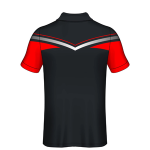 2025 Logo personnalisé nouveau Design respirant séchage rapide grande taille hommes Golf pour Polo impression par sublimation décontracté tricoté uniforme - Product Image 6
