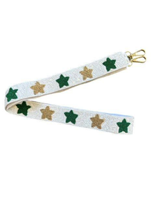 Bordado de cuentas hecho a mano GO POKES correa de monedero gameday hermosa correa de bolso naranja/Blanco/con cuentas se veía esta linda correa de monedero - Product Image 5