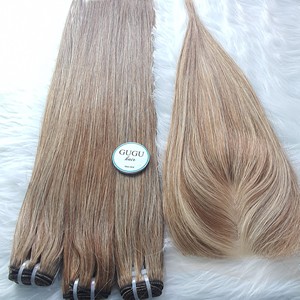 Perruque droite en cheveux humains HD Lace Front Wig, 3 faisceaux et 1 fermeture pour faire une perruque, vendeur de cheveux vietnamiens bruts - Product Image 3