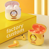 Auriculares intrauditivos personalizados TSSD para auriculares Bluetooth Kawaii Cat Duck con JL Chip Cute Pet Things auriculares inalámbricos para regalo de cumpleaños