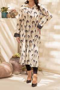 Vente en gros de costumes pendjabi imprimés fantaisie Kurtis pour femmes personnalisées et vendues à chaud dans un style pakistanais élégant OEM disponible - Product Image 5