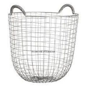 New Pattern Arrival High Grade Gold Plated Finest Quality Metal Made Fruits And <b>Bread</b> Storage <b>Basket</b> With Handle For Best Grip - Product Image 6