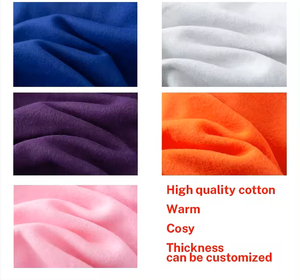 OEM Blanks Polyester Hoodies Sweatshirts pour Sublimation Impression Personnalisée Diy Design Hommes Enfants Plain Hoodies Fabrication en Gros - Product Image 3