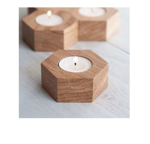 Conceptions personnalisées bols à bougie en bois décor de ferme bols à pâte en bois de manguier pour bougies décoration de noël mariage et anniversaire - Product Image 1