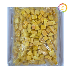 Direct Supplier Rate IQF Organic Frozen Mango Cubes Large Stock Bulk and Vacuum Pack Packaging for Catering - Product Image 2