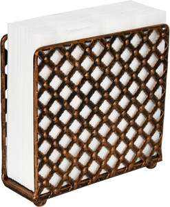 Servilletero de Metal con diseño de mariposa de Color negro para mesa de comedor, cocina o cafetería, organizador de pañuelos de mesa elegante y duradero - Product Image 4