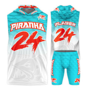 Uniforme de Fútbol 7v7 Sublimado, Camisetas Personalizadas de Secado Rápido, Transpirables, Antibacterianas, que Absorben la Humedad, 100% Poliéster - Product Image 4