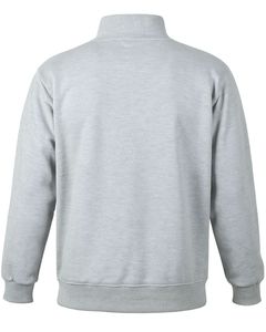 Sweat-shirt à fermeture éclair sur le devant pour homme, décontracté, chaud, en molleton, mélange de coton doux, manches longues, haut d'hiver avec poche kangourou, OEM personnalisé - Product Image 2