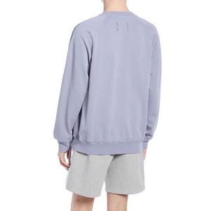 เสื้อสเวตเตอร์คอกลมแขนยาวแบบสวมหัวใส่สบายระบายอากาศได้ดีออกแบบโลโก้ได้ตามต้องการ - Product Image 2