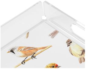 Plateau de service en acrylique transparent fait à la main, élégant et durable, parfait pour la table à manger à la maison, à un prix attractif - Product Image 5