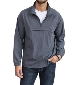 Survêtement coupe-vent léger à col montant imprimé pour homme avec poches latérales pour le golf, la randonnée et la course à pied 2026 - Product Image 3