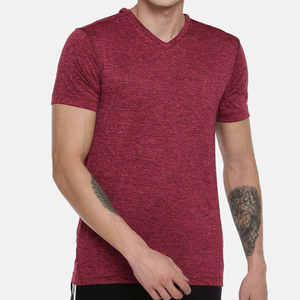 Top tendance Logo personnalisé imprimé hommes Fitness T-Shirts 100% coton conception solide impression par sublimation nouveaux vêtements de Fitness - Product Image 1