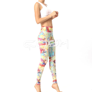 Nouveau fournisseur de leggings pour femmes d'impression par transfert de chaleur du Pakistan - Product Image 2