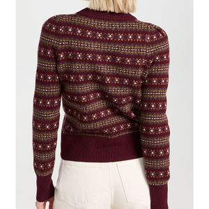 Cómodo suéter de Cachemira para mujer para uso al aire libre, los últimos suéteres de Cachemira transpirables personalizados para mujer en nuevo estilo - Product Image 5