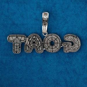 Colgante de diamante de moissanita de corte redondo, colgante de joyería fina de Hip Hop con estilo, colgante de corte único para hombre, regalo para hombre - Product Image 3