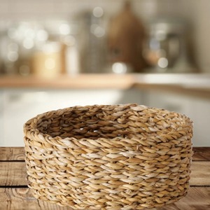 Juego de cuencos decorativos de mimbre hechos a mano de 3 vajilla natural decoración de presentación de comida productos vietnamitas al por mayor ecológicos - Product Image 5