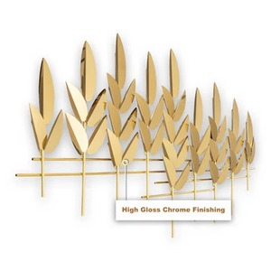 Arte Metálico Opulento para Pared, Escultura Decorativa con Acabado Dorado que Agrega Elegancia y Estilo a la Sala de Estar, el Dormitorio o la Oficina - Product Image 5