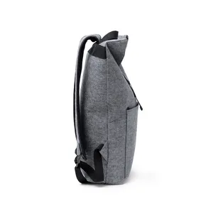 Zaino Roll-Top Sostenibile Riciclato Yanda, Porta Gadget Promozionali - Product Image 3