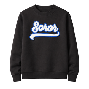 Sweat-shirt à col rond noir 20 Zeta Phi Beta Soror, inspiré des fondateurs de 1920, sororité grecque, femme d'honneur, coton premium - Product Image 3
