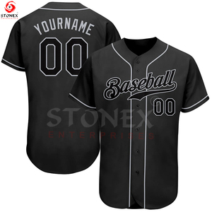 Uniformes de béisbol para jóvenes de alta calidad personalizados último diseño de moda con el nombre completo del equipo/jugador impreso en las camisetas - Product Image 3
