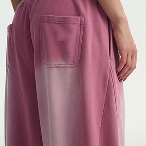 Pantalones de chándal de hombre de pierna ancha, holgados, de peso pesado, con lavado vintage, estilo urbano, personalizados por fabricante 2026 - Product Image 6