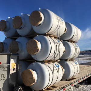 Récipient sous pression de réservoir de bouteille de propane de 500 gallons ASME a certifié la construction d'acier inoxydable uniformément indépendante élevée évaluée - Product Image 3